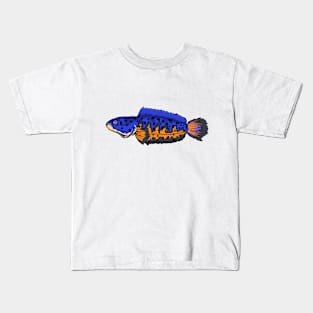 Blue fish Kids T-Shirt